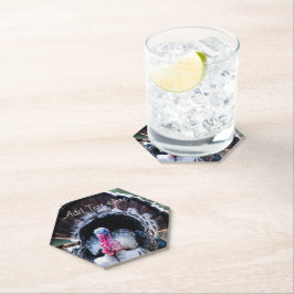 Grosser festlicher Erntedank Türkei Untersetzer