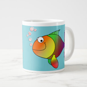 GROSSER FISCH, KLEINER POND - Jumbo-Tasse