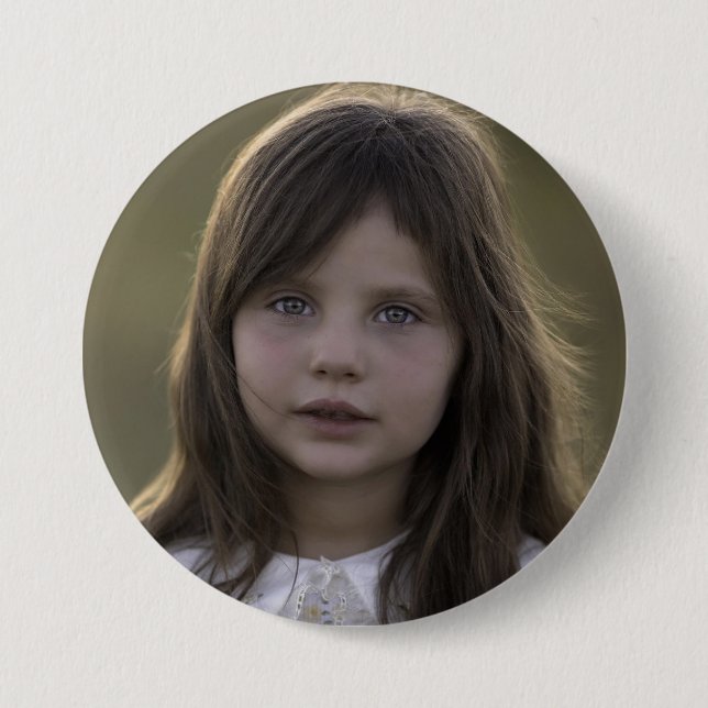 GROSSER FOTO-KNÖPFE GROSS BENUTZERDEFINIERT BUTTON (Vorderseite)
