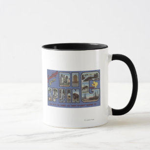 Großer Frühling, Texas - große Buchstabe-Szenen Tasse