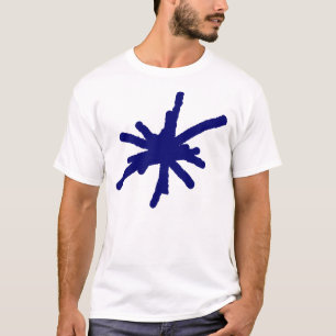 Großer Funke - Tiefes Marineblau T-Shirt