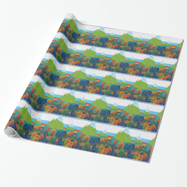 Großer Fuß Geschenkpapier (Ungerollt)