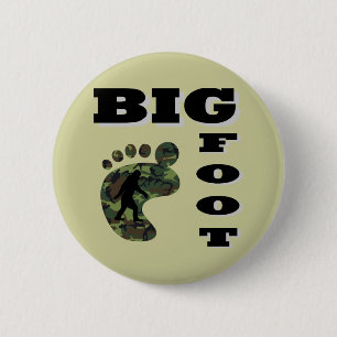 Großer Fuß mit Fußlogo Button