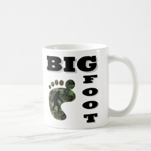 Großer Fuß mit Fußlogo Tasse