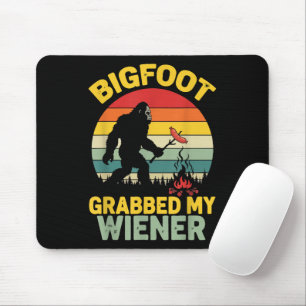Großer Fuß packte mein Wiener Lustiges Sasquatch Mousepad