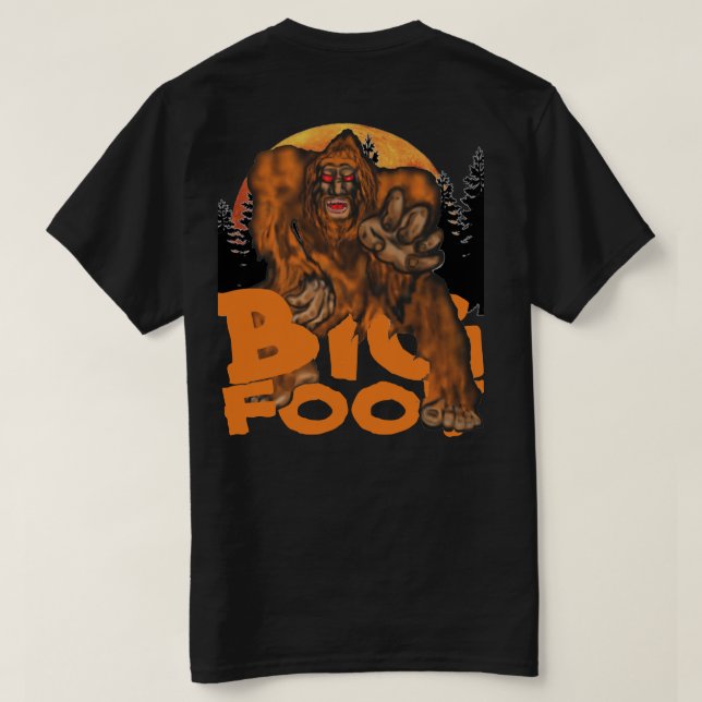 GROSSER FUSS T-Shirt (Design Rückseite)