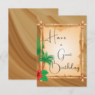 Großer Geburtstag Karte