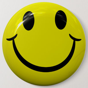 Großer Gesichts-Knopf Button