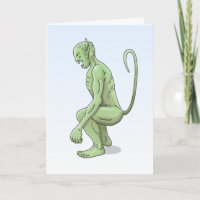 Großer grüner Kobold