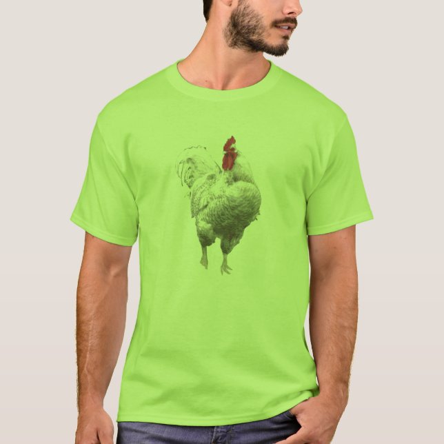 Großer Hahn T-Shirt (Vorderseite)