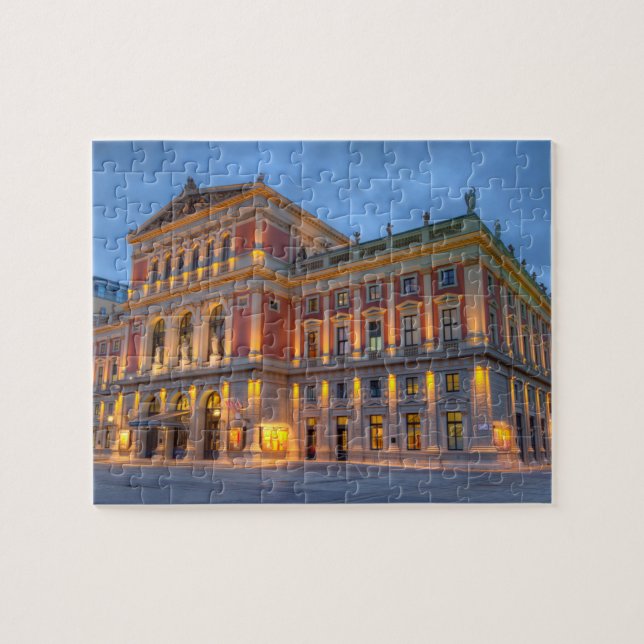 Großer Hall der Dackel Musikverein, Wien, Puzzle (Horizontal)