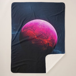 Großer Helle Roter Planet Sherpadecke