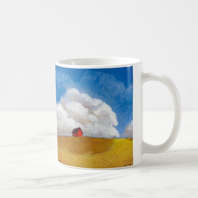 Großer Himmel bewölkt Tasse (Rechts)