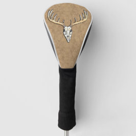 Großer Hirschschädel Golf Headcover