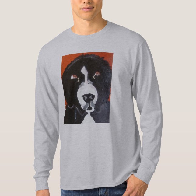 Großer Hund T-Shirt (Vorderseite)