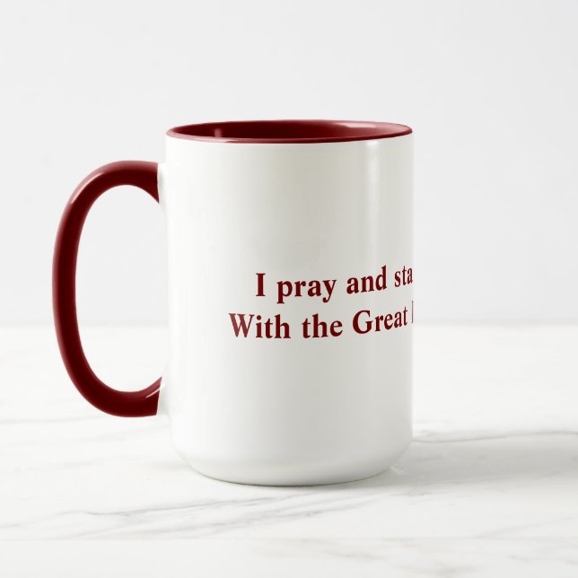 Großer Ich Bin Tasse (Links)