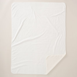 Großer individueller Sherpa-Blanket - Branding für Sherpadecke