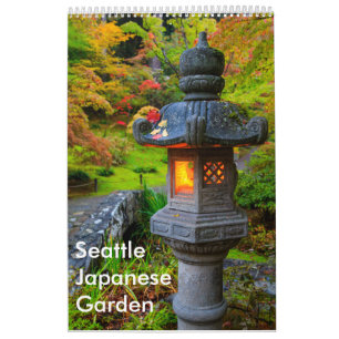 Großer japanischer Garten-Kalender Seattles Kalender