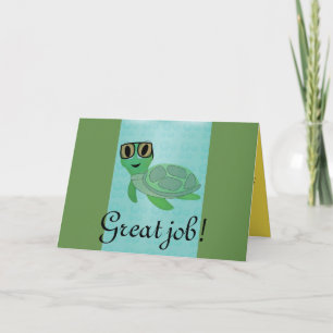 Großer Job Personalisiere das Schicksal des Schick Dankeskarte