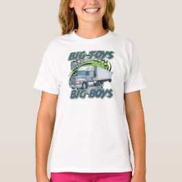 Großer Jungen-LKW-Transport T-Shirt