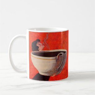 großer Kaffeetrinker Kaffeetasse