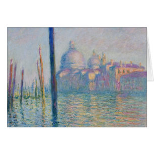 Großer Kanal Monet Venedig Italien Klassisches Gem
