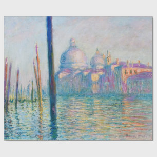 Großer Kanal Monet Venedig Italien Klassisches Gem Geschenkpapier