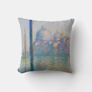 Großer Kanal Monet Venedig Italien Klassisches Gem Kissen