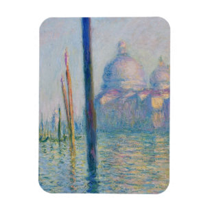 Großer Kanal Monet Venedig Italien Klassisches Gem Magnet