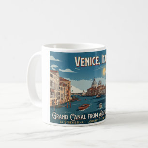 Großer Kanal von der Accademia-Brücke, Venedig Kaffeetasse