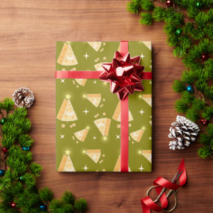 Großer Käse-Weihnachtskarte Geschenkpapier