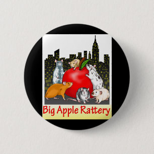 Großer Knopf Apples Rattery Button