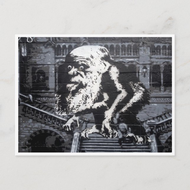 großer Kopf Postkarte (Vorderseite)