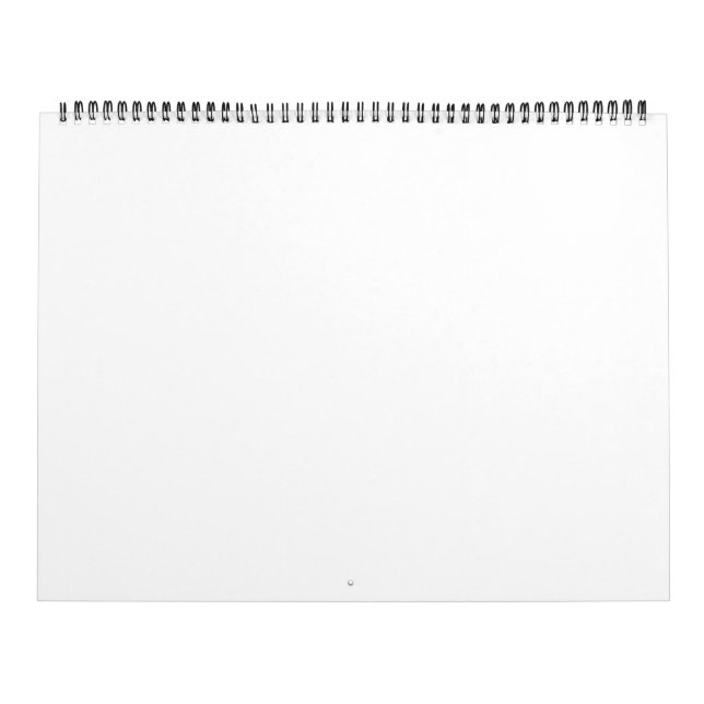 großer leerer Kalender 2027 (Titelbild)