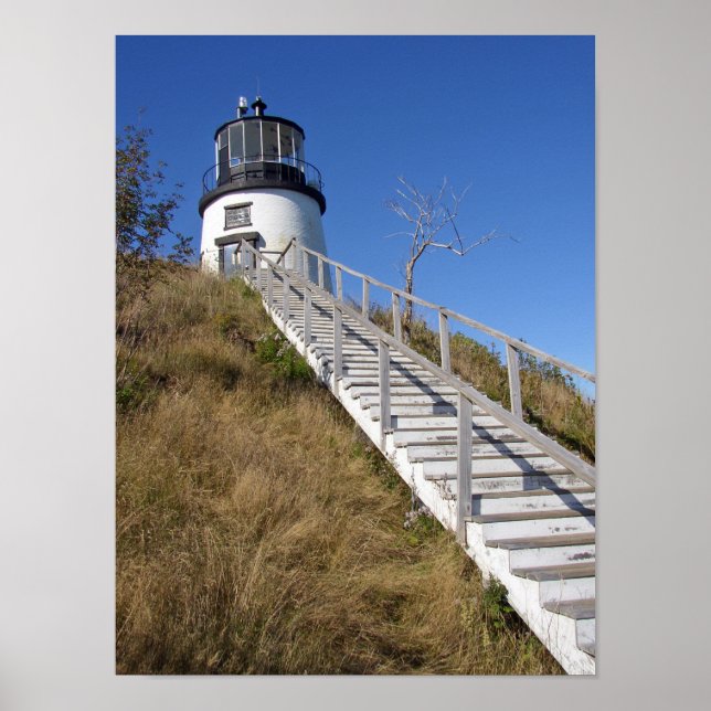 Großer Leuchtturm, Maine Poster (Vorne)