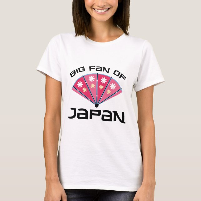 Großer Lüfter Japans T-Shirt (Vorderseite)