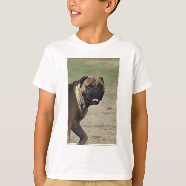Großer Mastiff-Hund T-Shirt (Vorderseite)