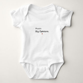 Großer Meinungen-Body | Lustige italienische Persö Baby Strampler