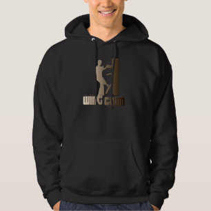 Großer Meister "Ip Man" WIng Chun-Holz-Dummy Hoodie