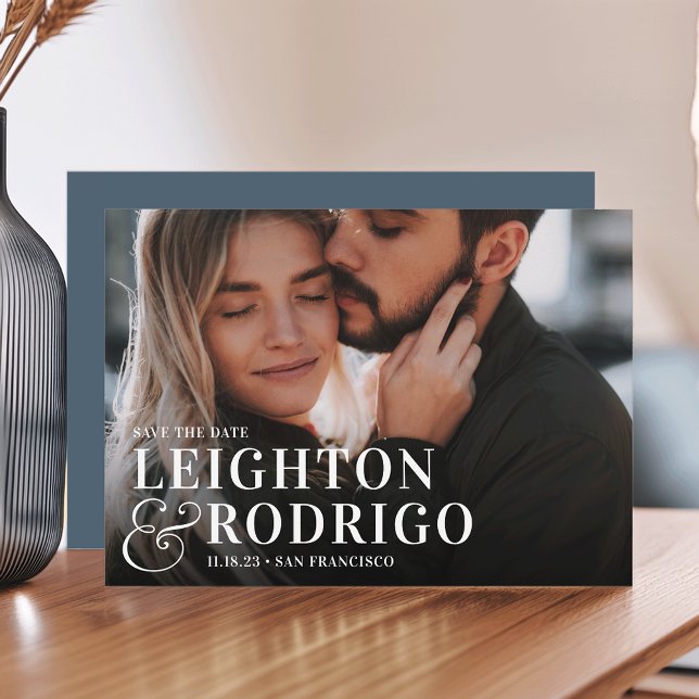 Großer Moment | Vollständige Hochzeit des Fotos Save The Date (Von Creator hochgeladen)