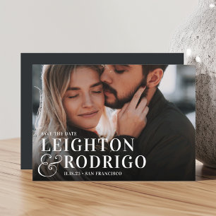 Großer Moment   Vollständiges Foto Save The Date