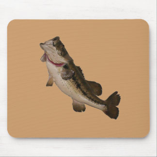 Großer Mund-Bass-Maus-Pad Mousepad