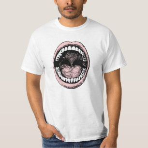 großer Mund lustiges Orthodontistt-shirt T-Shirt