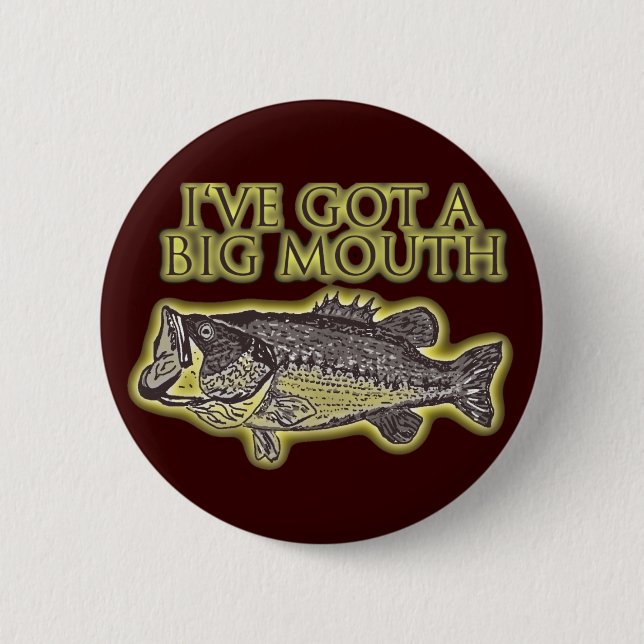 großer Mundbaß Button (Vorderseite)