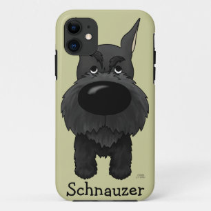 Großer NaseSchnauzer iPhone 11 Hülle