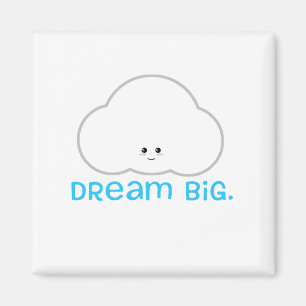 Großer niedlicher Kawaii Wolken-Traummagnet Magnet
