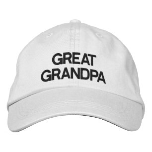 Großer Opa-bestickter Deckel Bestickte Baseballkappe