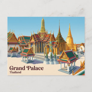 Großer Palast Thailand Postkarte