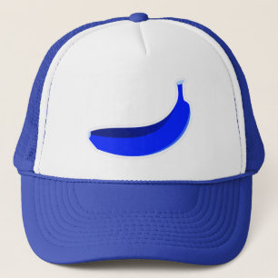 Großer Panda-blauer Bananen-Hut Truckerkappe