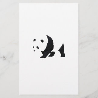 Großer Panda Briefpapier